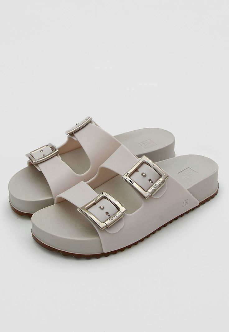 Gray women's sandal