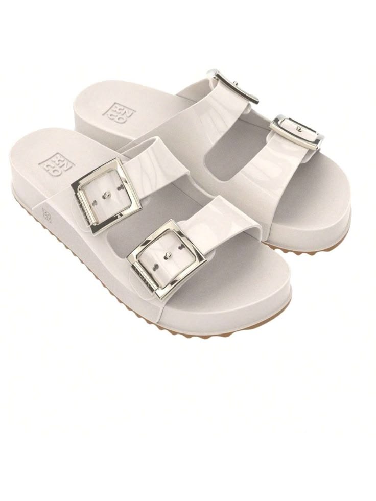 White women's sandal